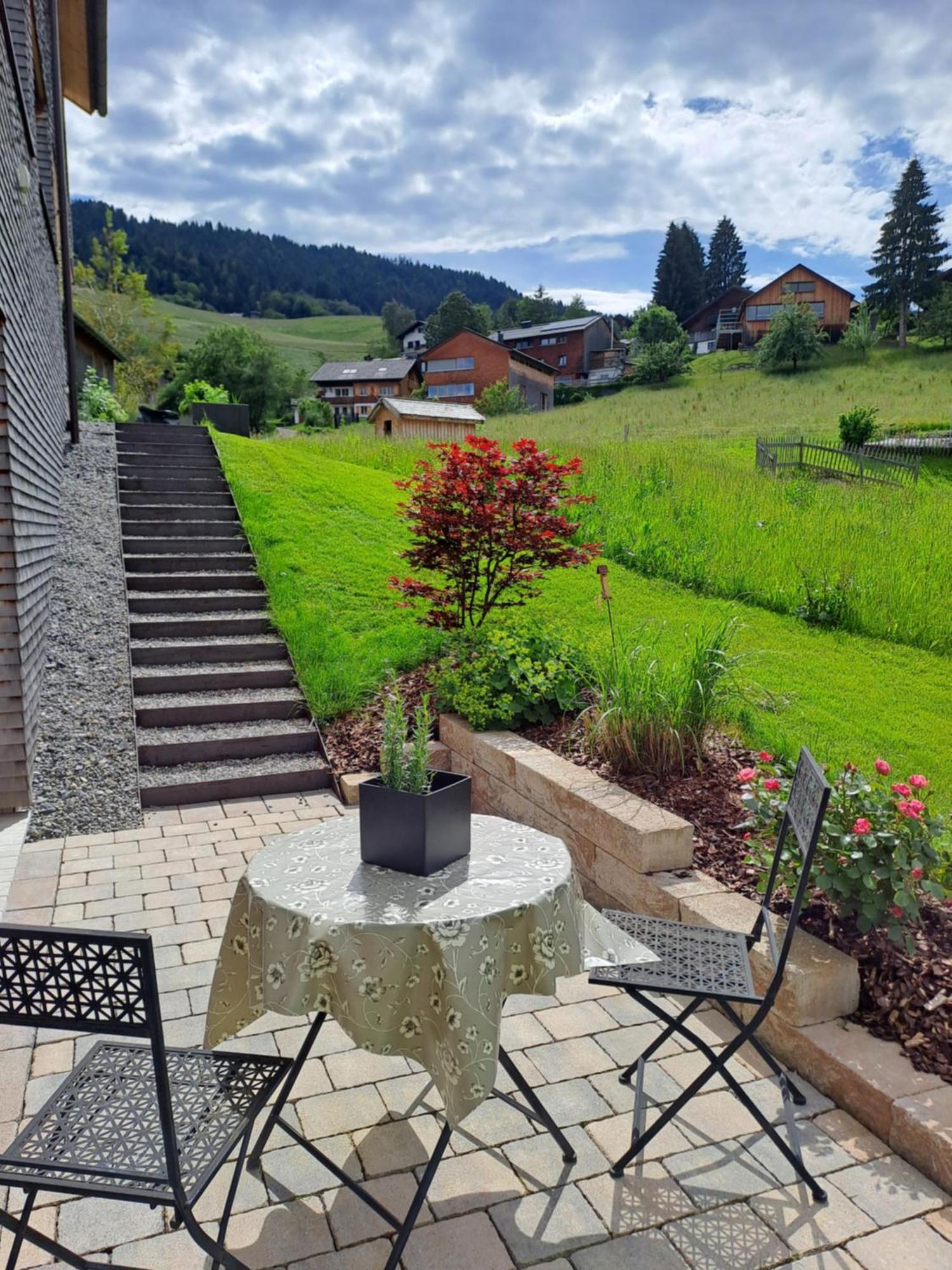 Neu Auszeit985 - Auszeit Mit Ausblick Appartement Schwarzenberg im Bregenzerwald Buitenkant foto