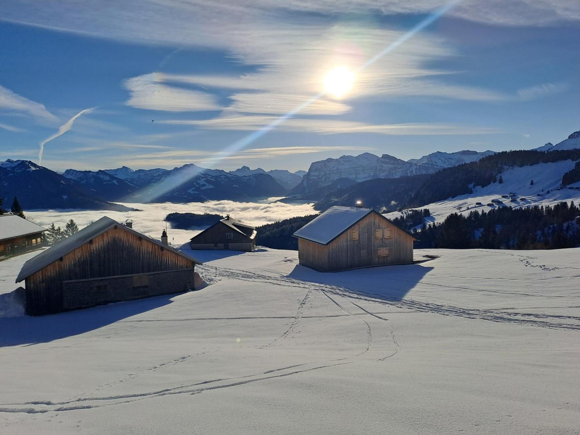 Neu Auszeit985 - Auszeit Mit Ausblick Appartement Schwarzenberg im Bregenzerwald Buitenkant foto